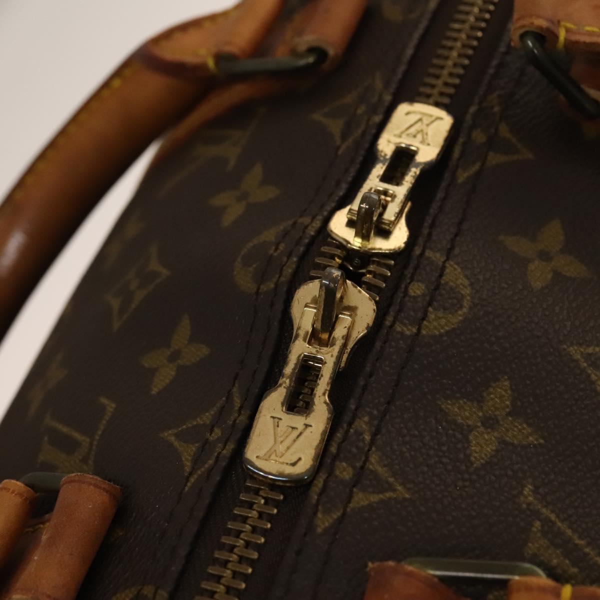 LOUIS VUITTON Monogram Keepall Bandouliere 50 Boston Bag M41416 LV Auth 138297