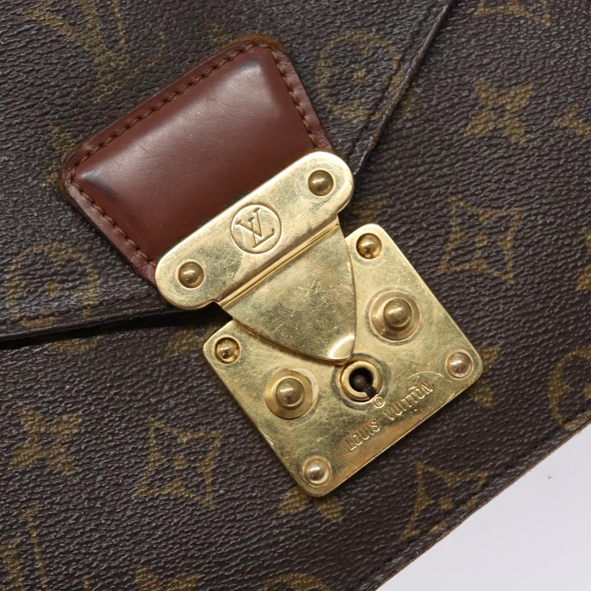 LOUIS VUITTON Monogram Monceau 26 Shoulder Bag M51187 LV Auth 138306