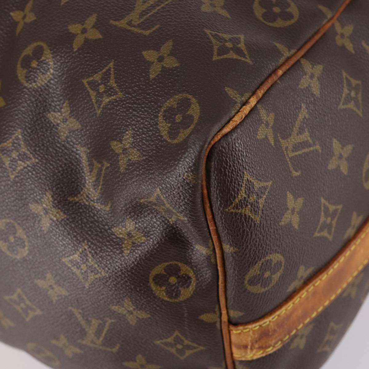 LOUIS VUITTON Monogram Keepall Bandouliere 50 Hand Bag M41416 LV Auth 138308