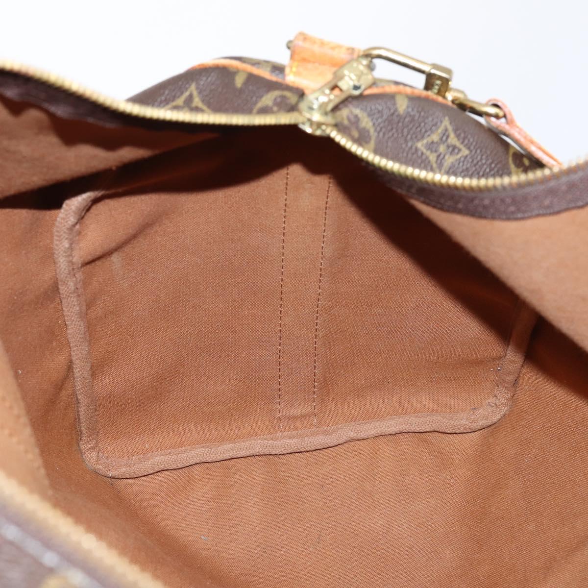 LOUIS VUITTON Monogram Keepall Bandouliere 50 Hand Bag M41416 LV Auth 138308