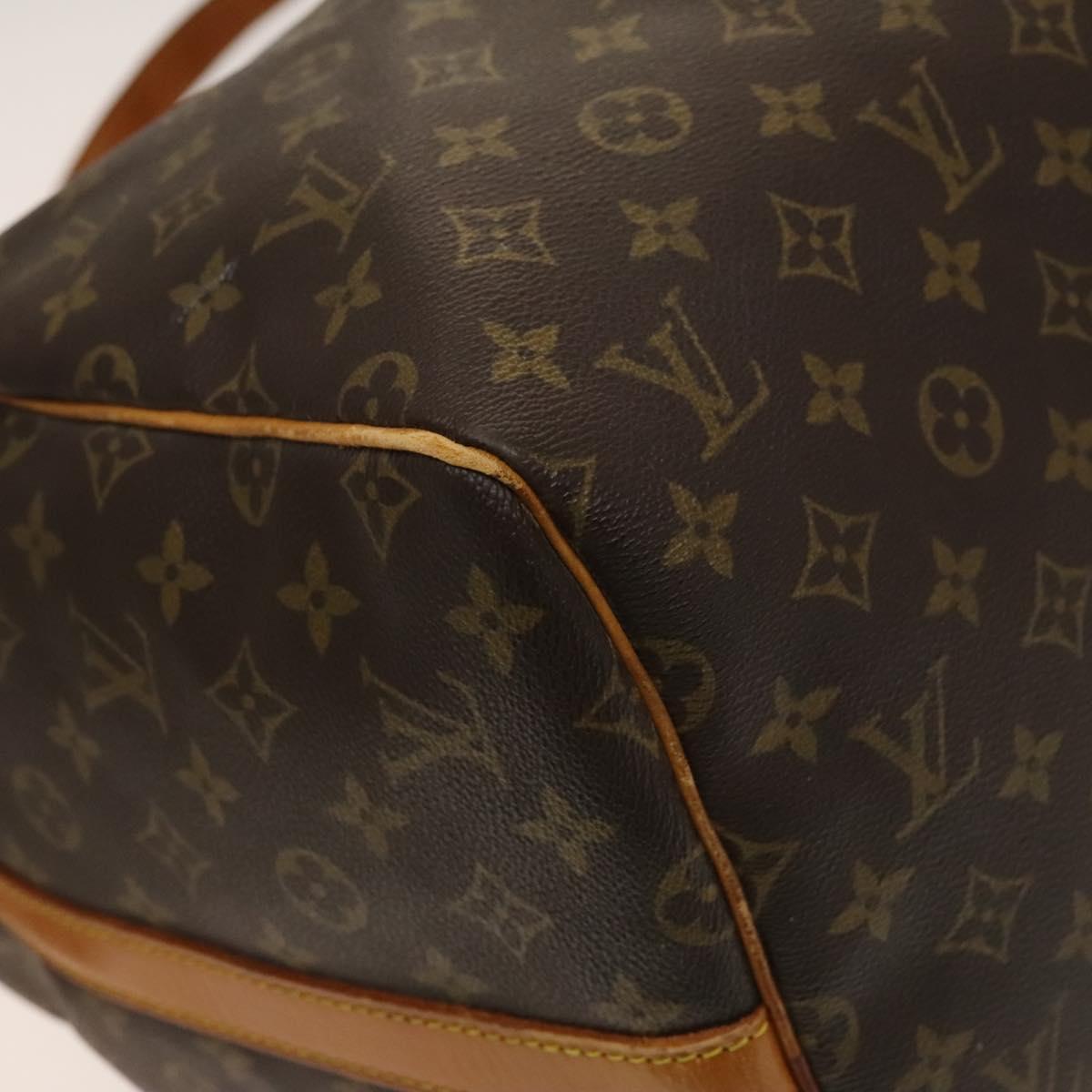 LOUIS VUITTON Monogram Keepall Bandouliere 55 Boston Bag M41414 LV Auth 138338