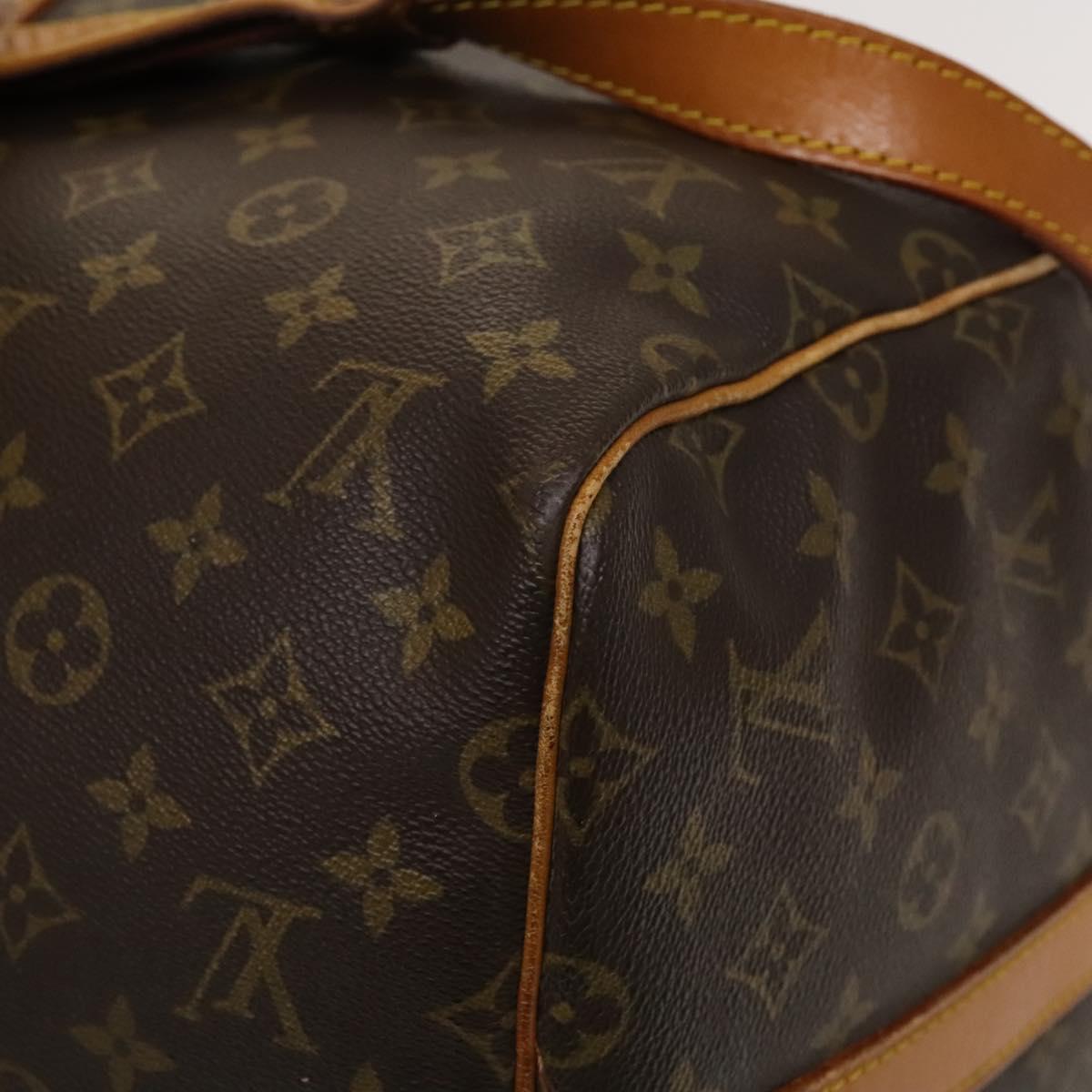 LOUIS VUITTON Monogram Keepall Bandouliere 55 Boston Bag M41414 LV Auth 138338