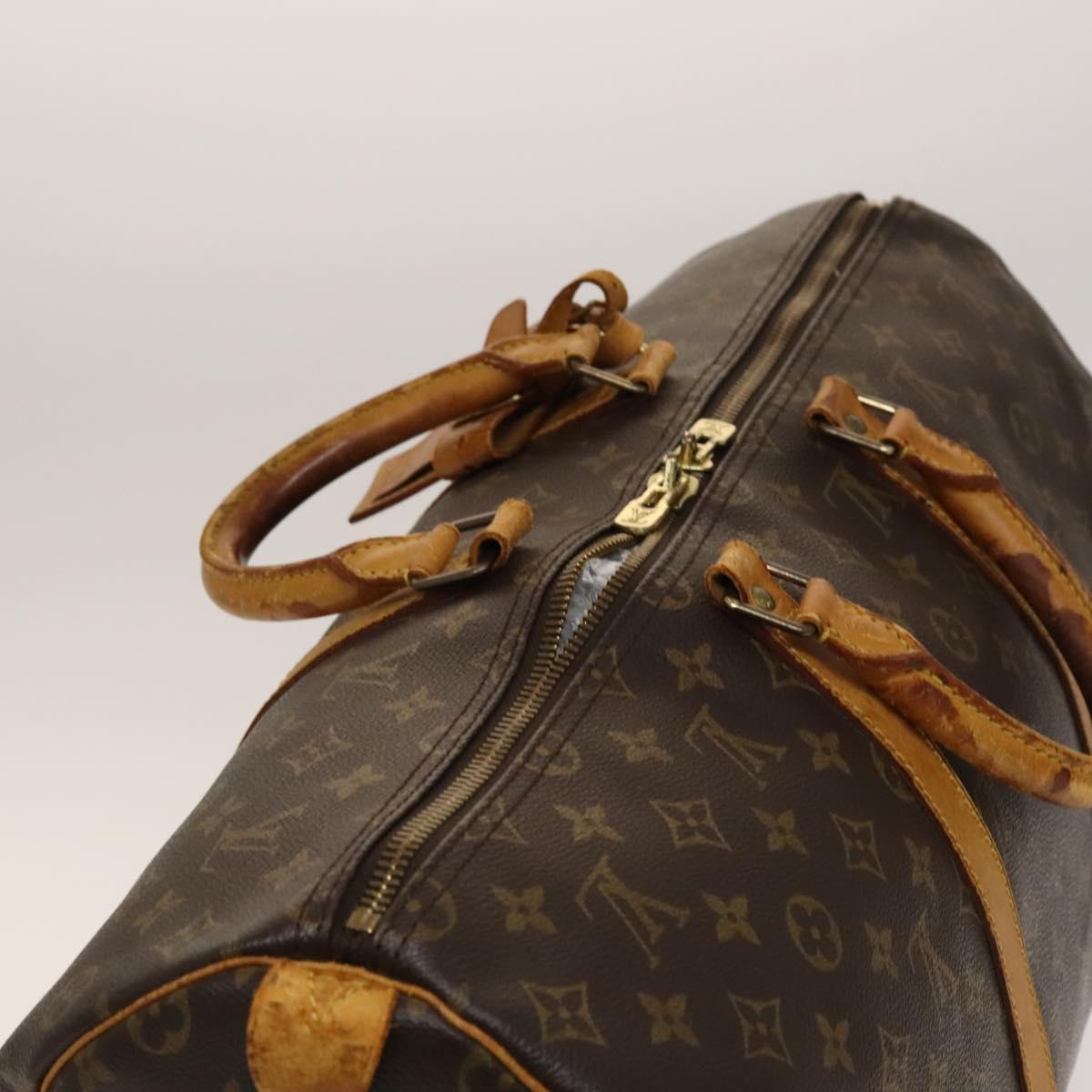 LOUIS VUITTON Monogram Keepall 50 Boston Bag M41426 LV Auth 138362