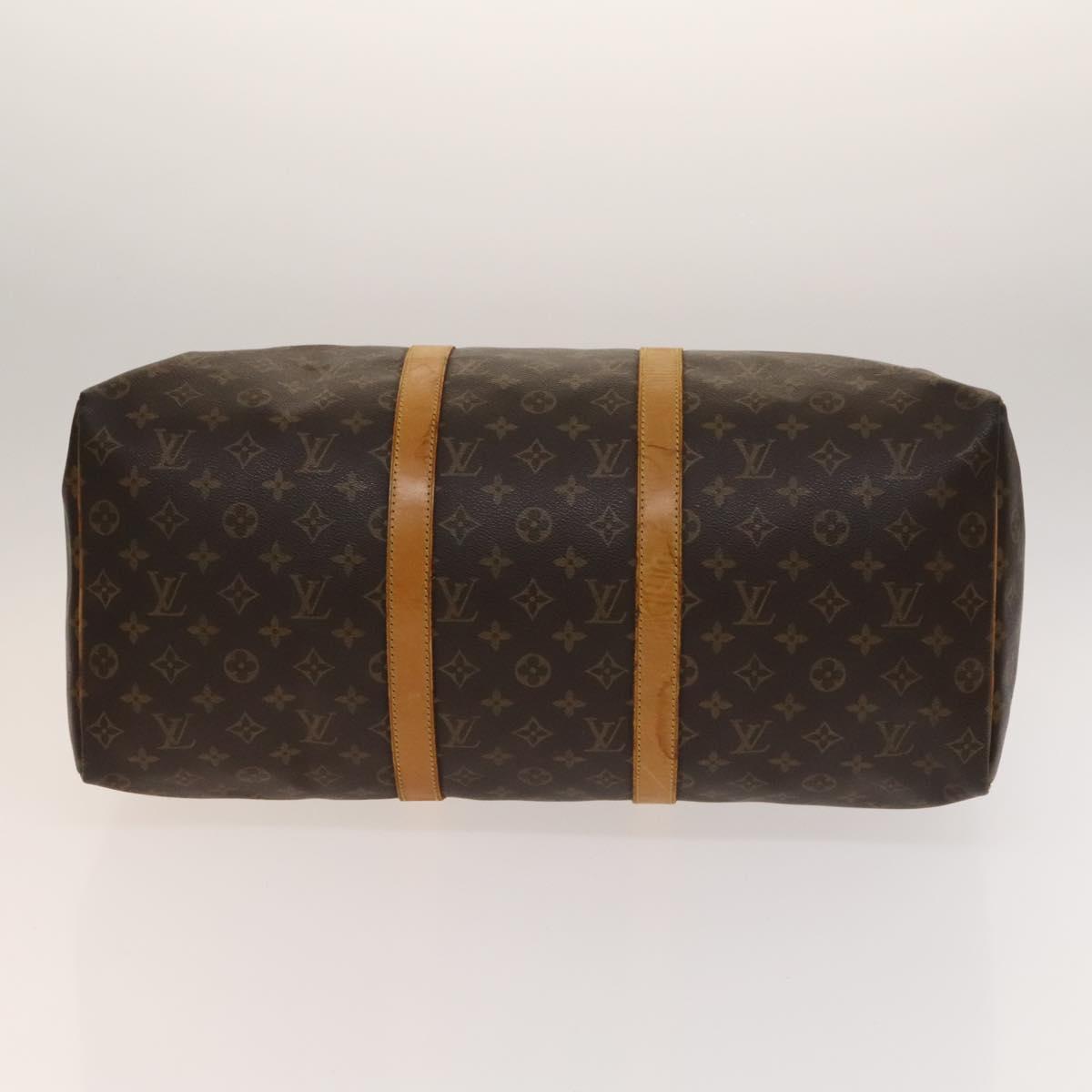 LOUIS VUITTON Monogram Keepall 50 Boston Bag M41426 LV Auth 138362