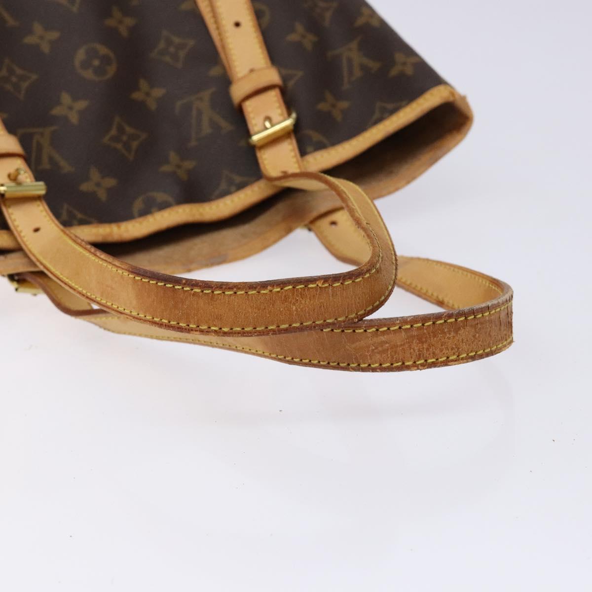LOUIS VUITTON Monogram Bucket GM Shoulder Bag M42236 LV Auth 138364