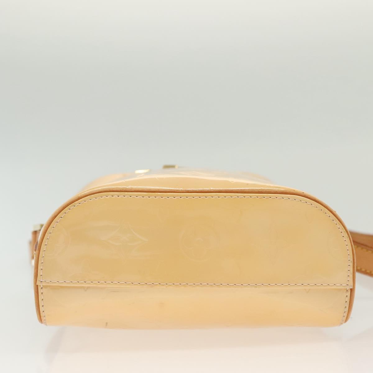 LOUIS VUITTON Vernis Sullivan Vertical Bag Marshmallow Pink M91298 Auth 138373