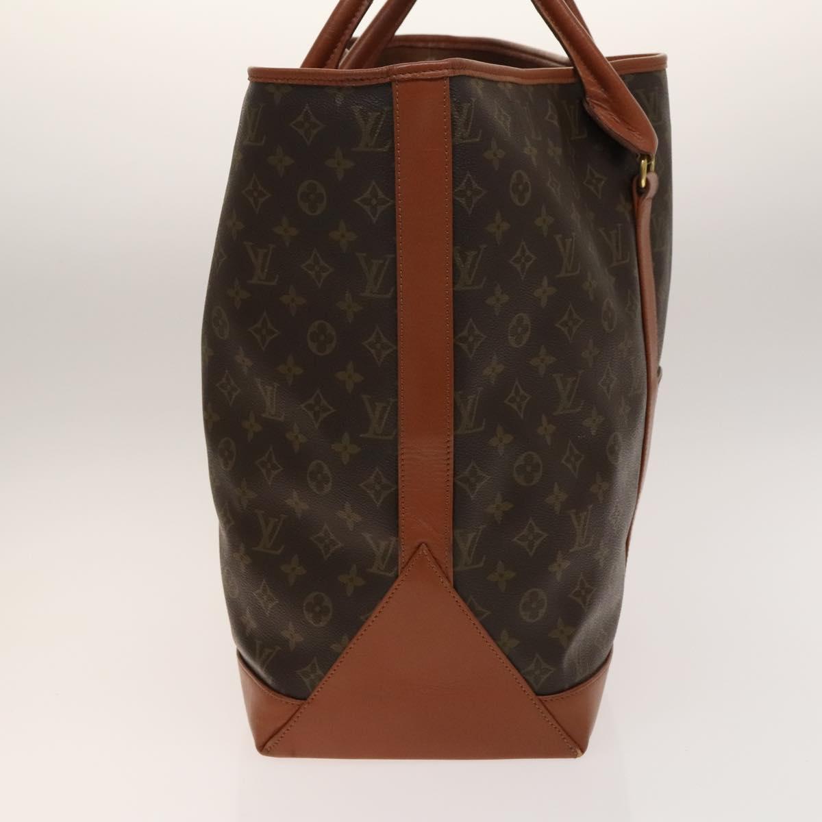 LOUIS VUITTON Monogram Sac Weekend GM Tote Bag M42420 LV Auth 138374