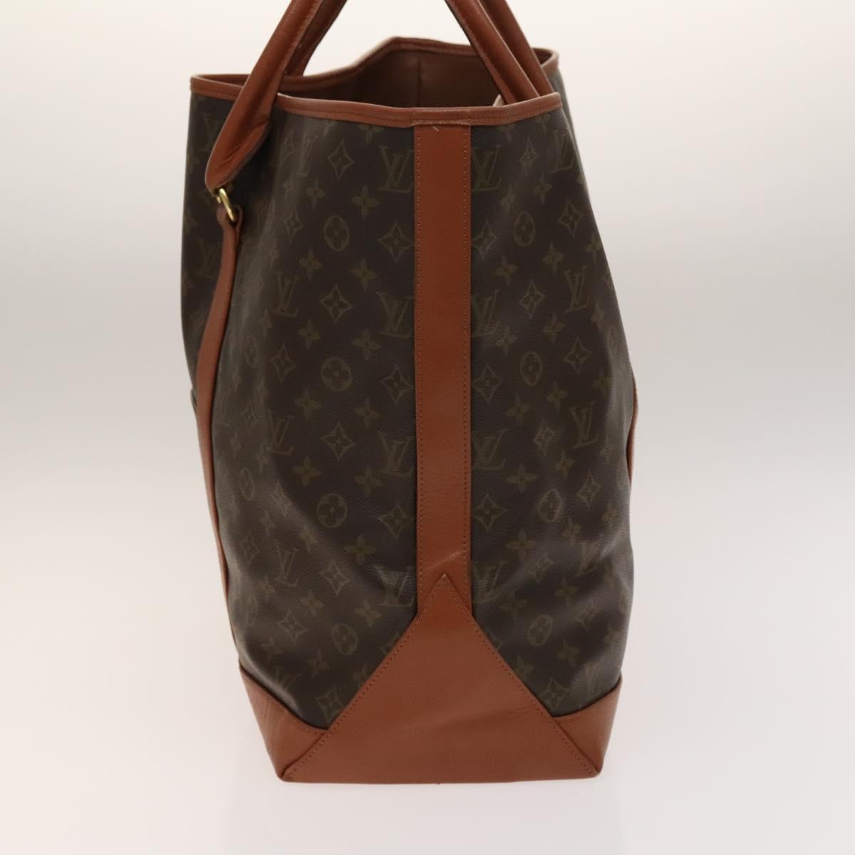 LOUIS VUITTON Monogram Sac Weekend GM Tote Bag M42420 LV Auth 138374