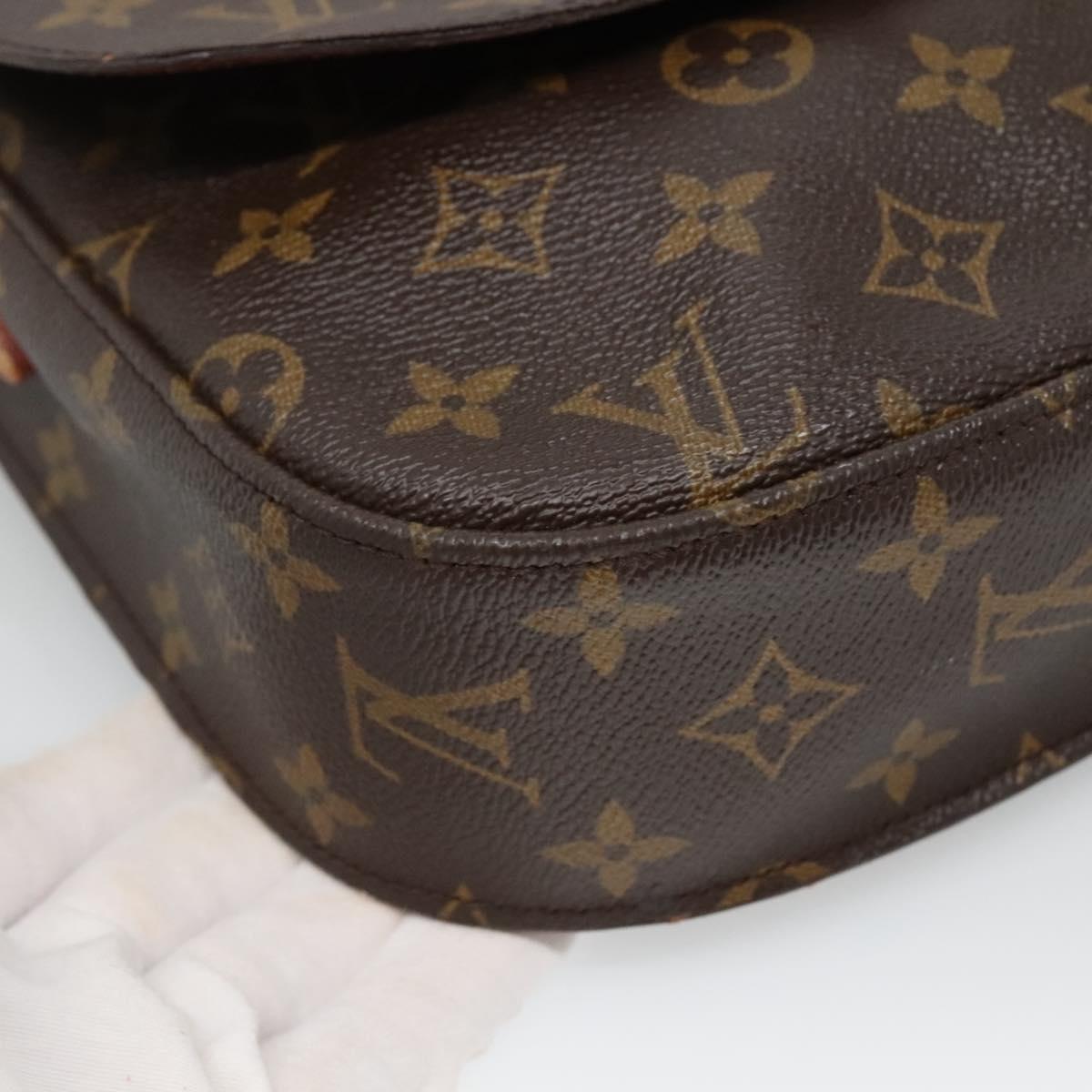 LOUIS VUITTON Monogram Monogram Saint Cloud GM Shoulder Bag M51242 Auth 138379