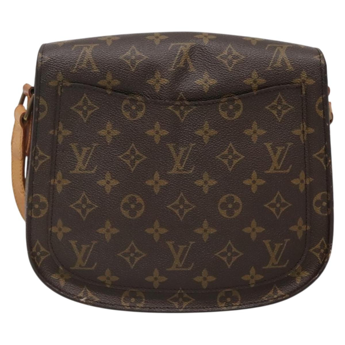 LOUIS VUITTON Monogram Monogram Saint Cloud GM Shoulder Bag M51242 Auth 138379