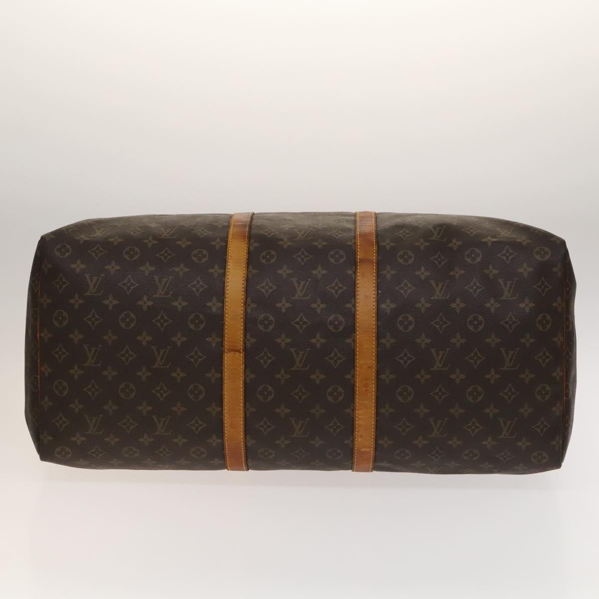 LOUIS VUITTON Monogram Keepall 60 Boston Bag M41422 LV Auth 138384