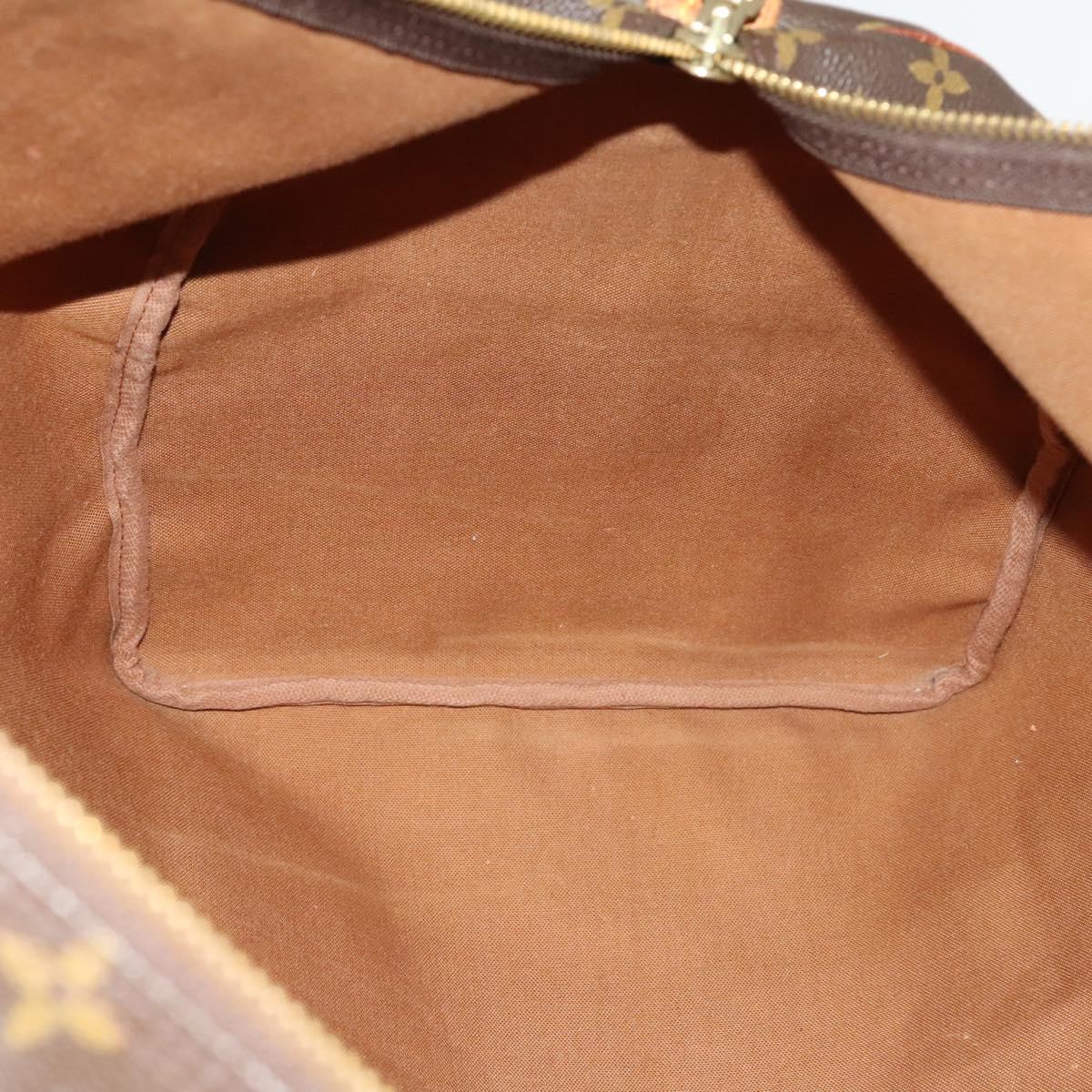 LOUIS VUITTON Monogram Keepall 60 Boston Bag M41422 LV Auth 138384