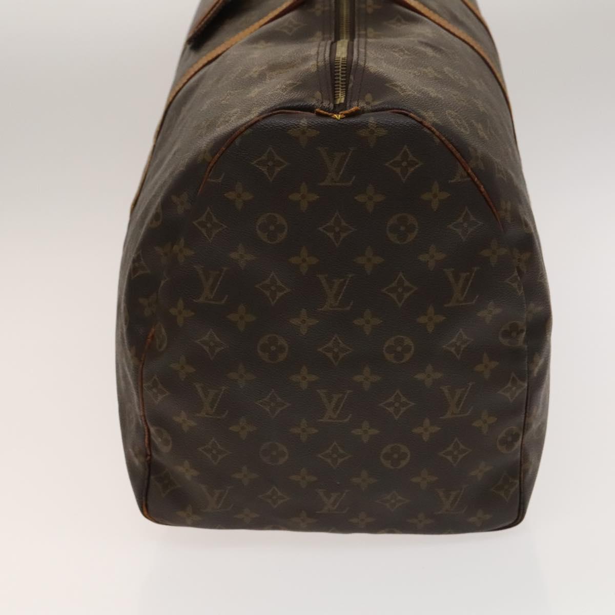 LOUIS VUITTON Monogram Keepall 60 Boston Bag M41422 LV Auth 138384