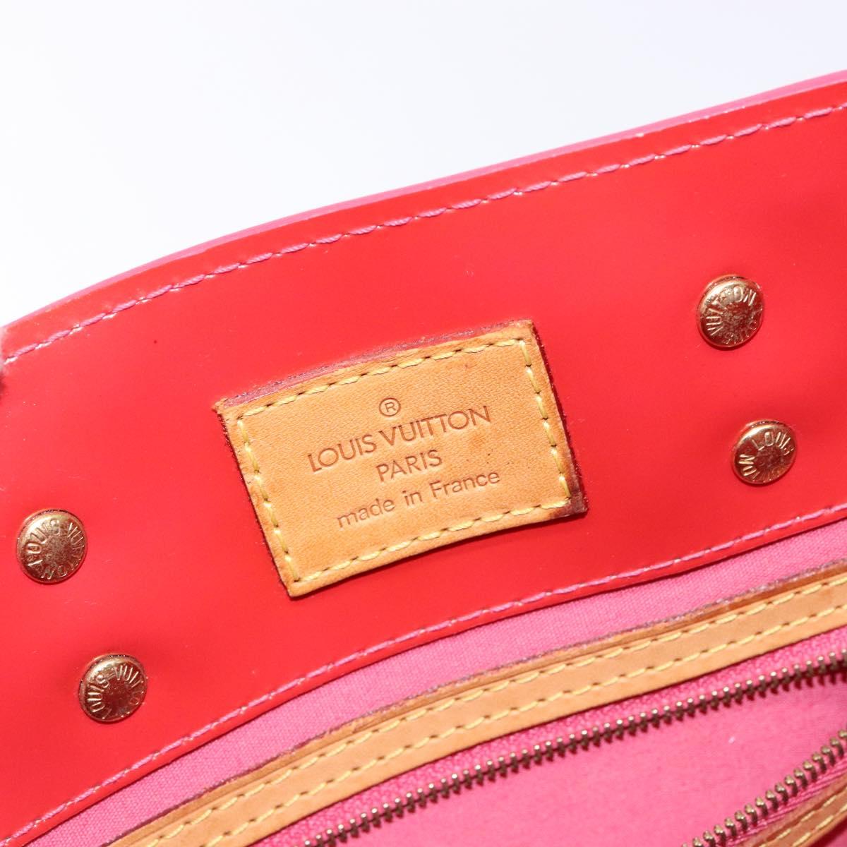 LOUIS VUITTON Monogram Vernis Reade PM Hand Bag Fran Boise M9132F LV Auth 138399