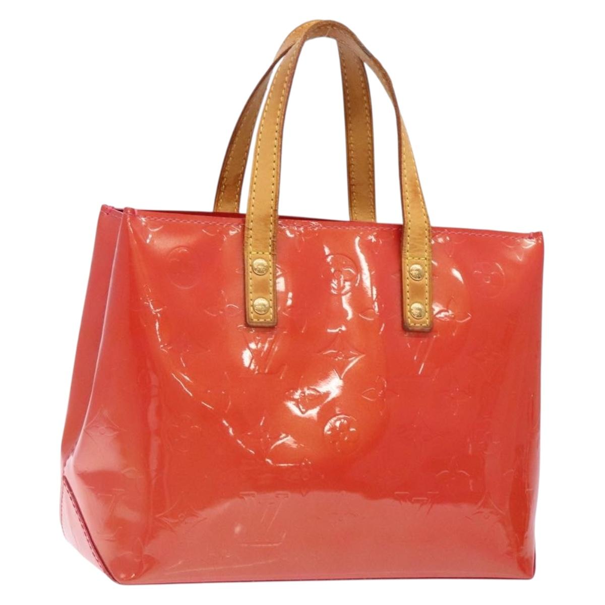 LOUIS VUITTON Monogram Vernis Reade PM Hand Bag Fran Boise M9132F LV Auth 138399