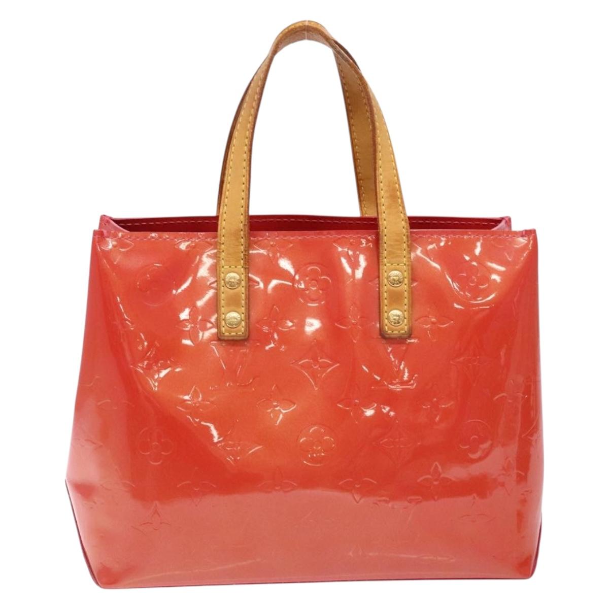LOUIS VUITTON Monogram Vernis Reade PM Hand Bag Fran Boise M9132F LV Auth 138399