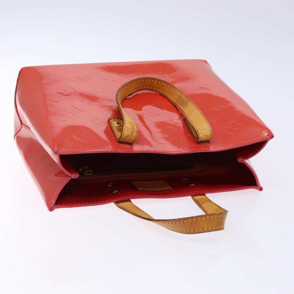 LOUIS VUITTON Monogram Vernis Reade PM Hand Bag Fran Boise M9132F LV Auth 138399