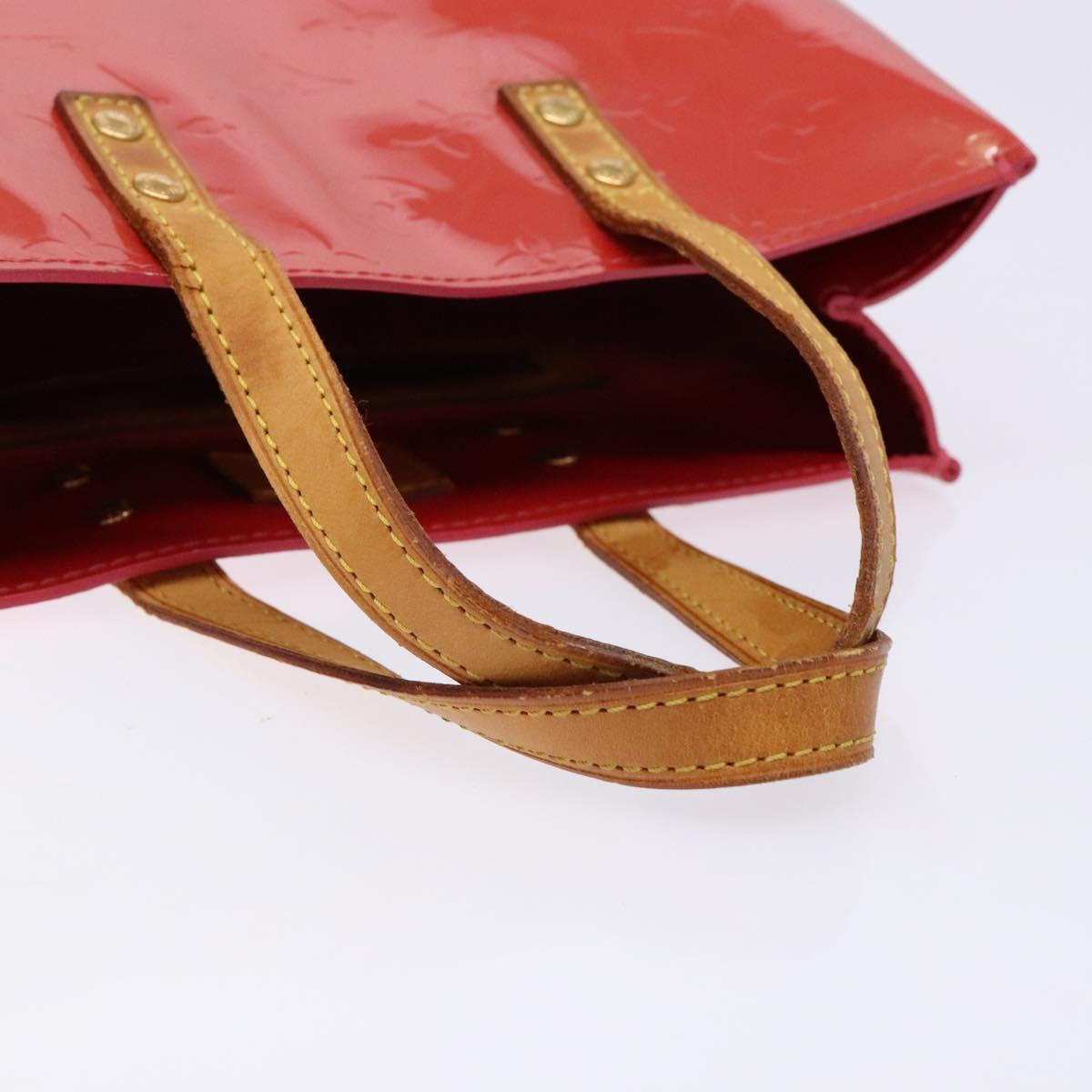 LOUIS VUITTON Monogram Vernis Reade PM Hand Bag Fran Boise M9132F LV Auth 138399