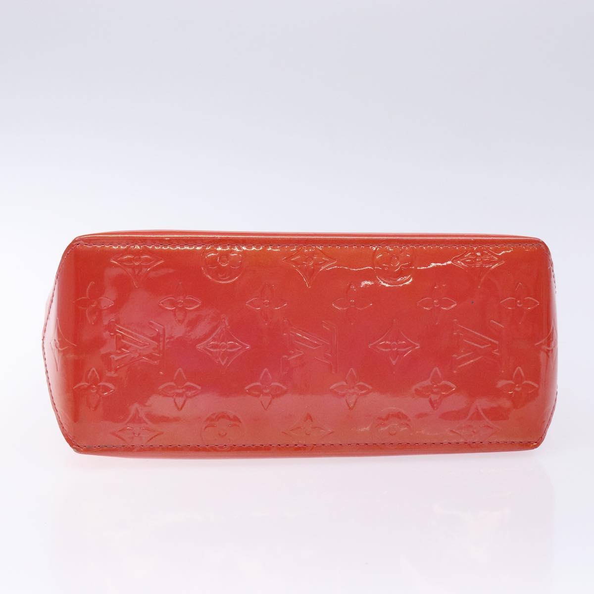 LOUIS VUITTON Monogram Vernis Reade PM Hand Bag Fran Boise M9132F LV Auth 138399