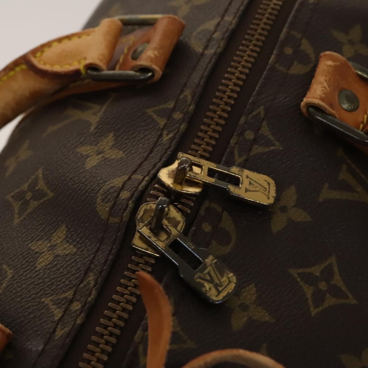 LOUIS VUITTON Monogram Keepall 50 Boston Bag M41426 LV Auth 138405