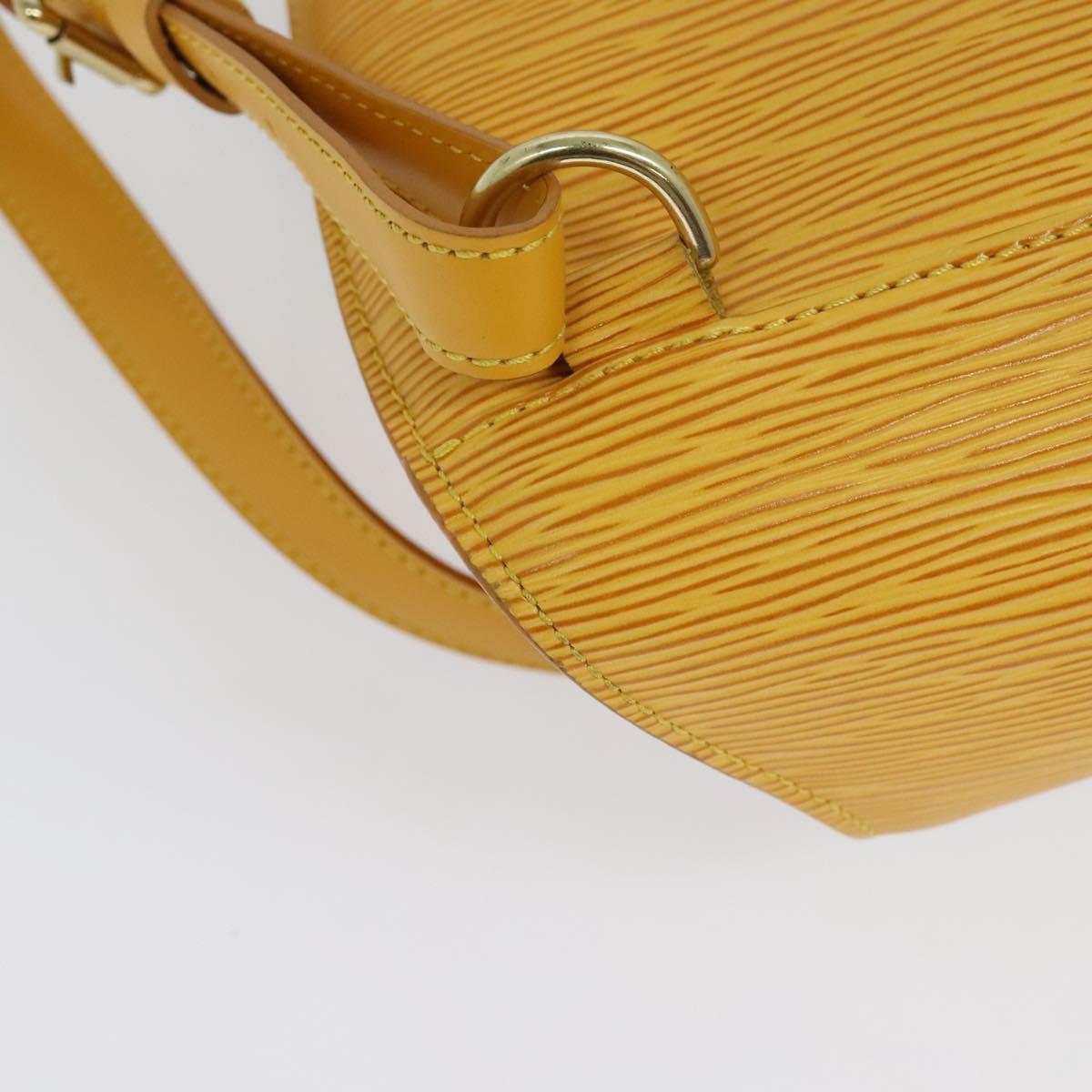 LOUIS VUITTON Epi Mabillon Backpack Yellow M52239 LV Auth 138422