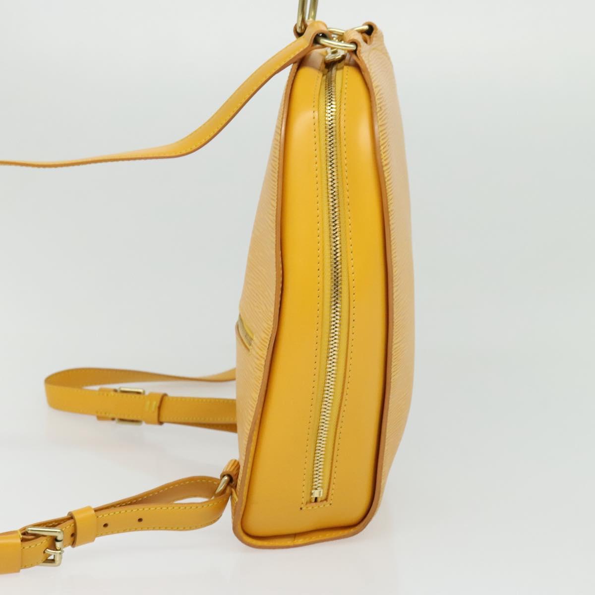 LOUIS VUITTON Epi Mabillon Backpack Yellow M52239 LV Auth 138422