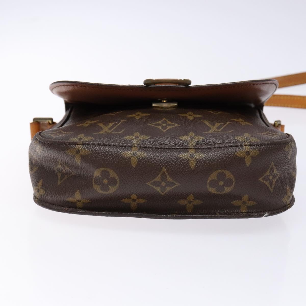LOUIS VUITTON Monogram Saint Cloud MM Shoulder Bag M51243 LV Auth 138428