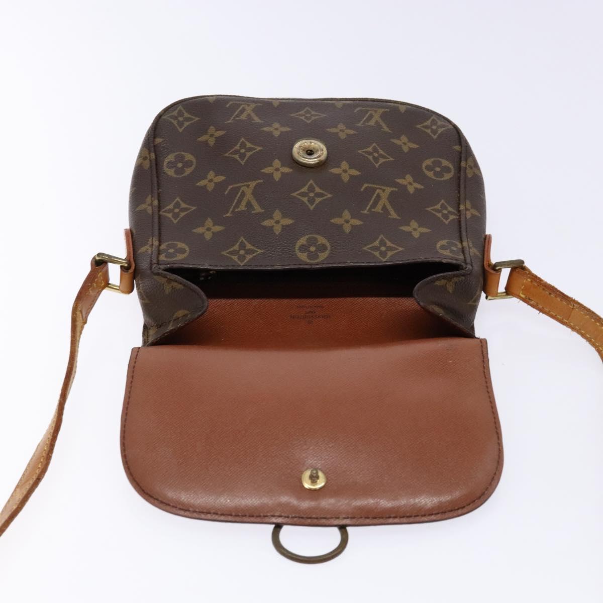 LOUIS VUITTON Monogram Saint Cloud MM Shoulder Bag M51243 LV Auth 138428