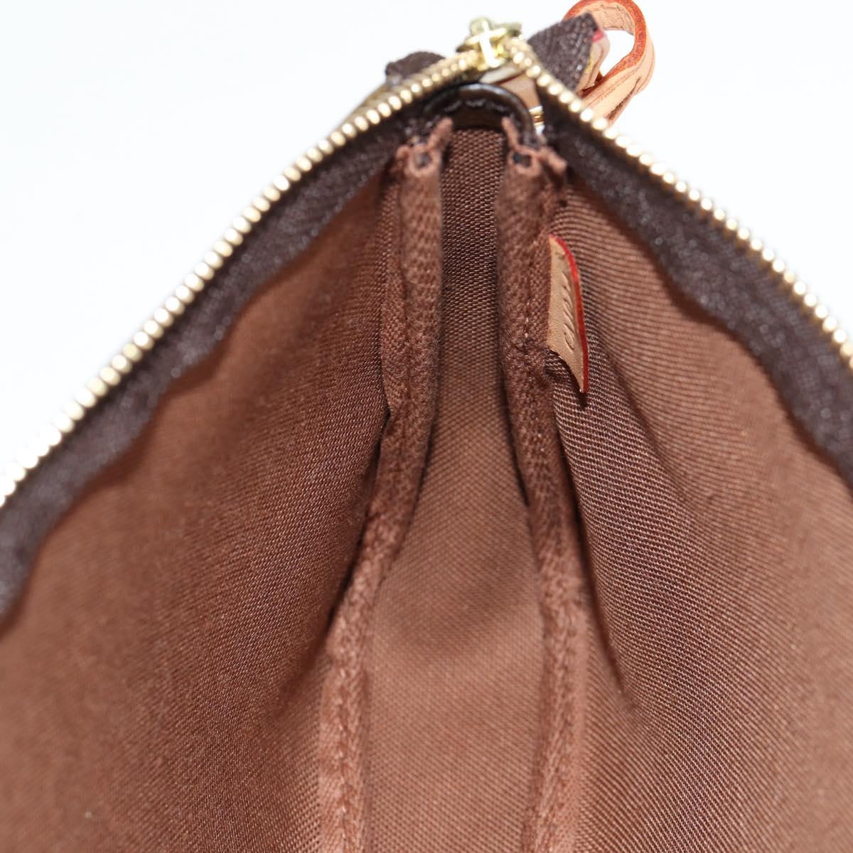 LOUIS VUITTON Monogram Pochette Accessoires Pouch M51980 LV Auth 138432V