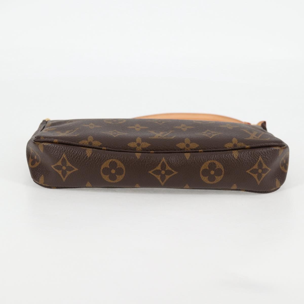 LOUIS VUITTON Monogram Pochette Accessoires Pouch M51980 LV Auth 138432V