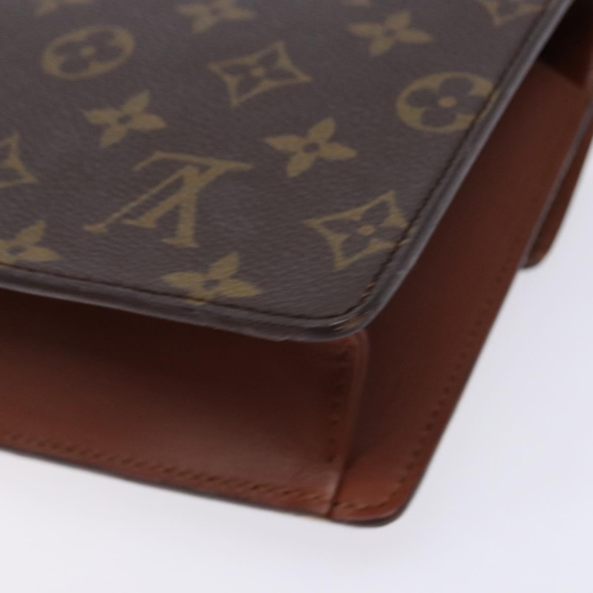 LOUIS VUITTON Monogram Chaillot Clutch Bag M51786 LV Auth 138442