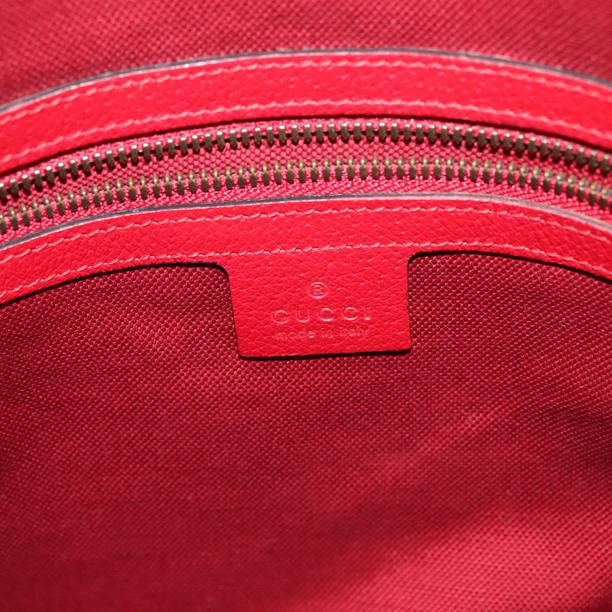 GUCCI Backpack Canvas Blue Red 473872 Auth 138454