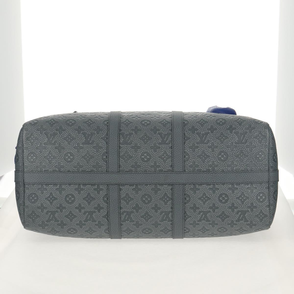 LOUIS VUITTON Taurillon Climbing Keepall Bandouliere 50 Bag M20901 Auth 138514SM