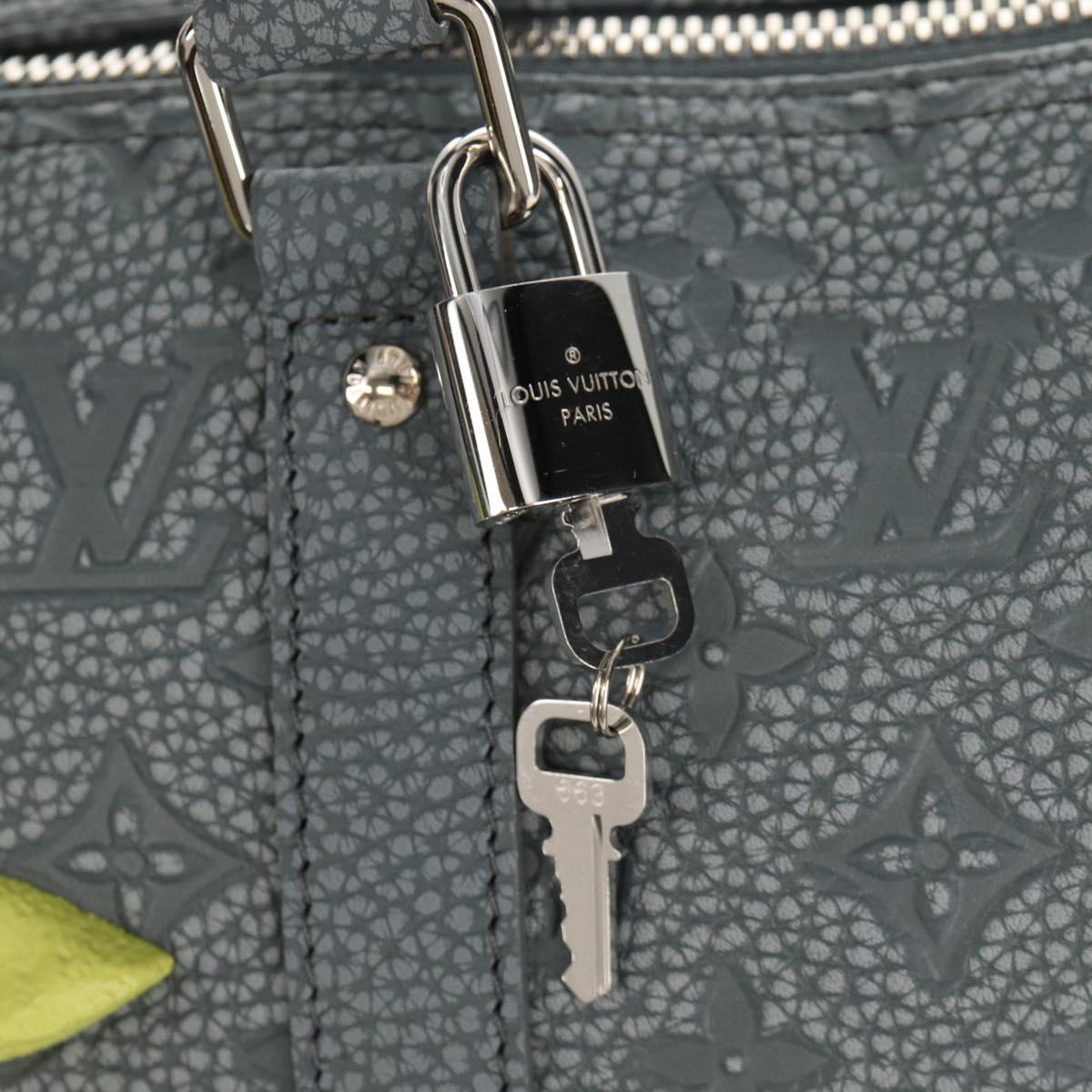 LOUIS VUITTON Taurillon Climbing Keepall Bandouliere 50 Bag M20901 Auth 138514SM