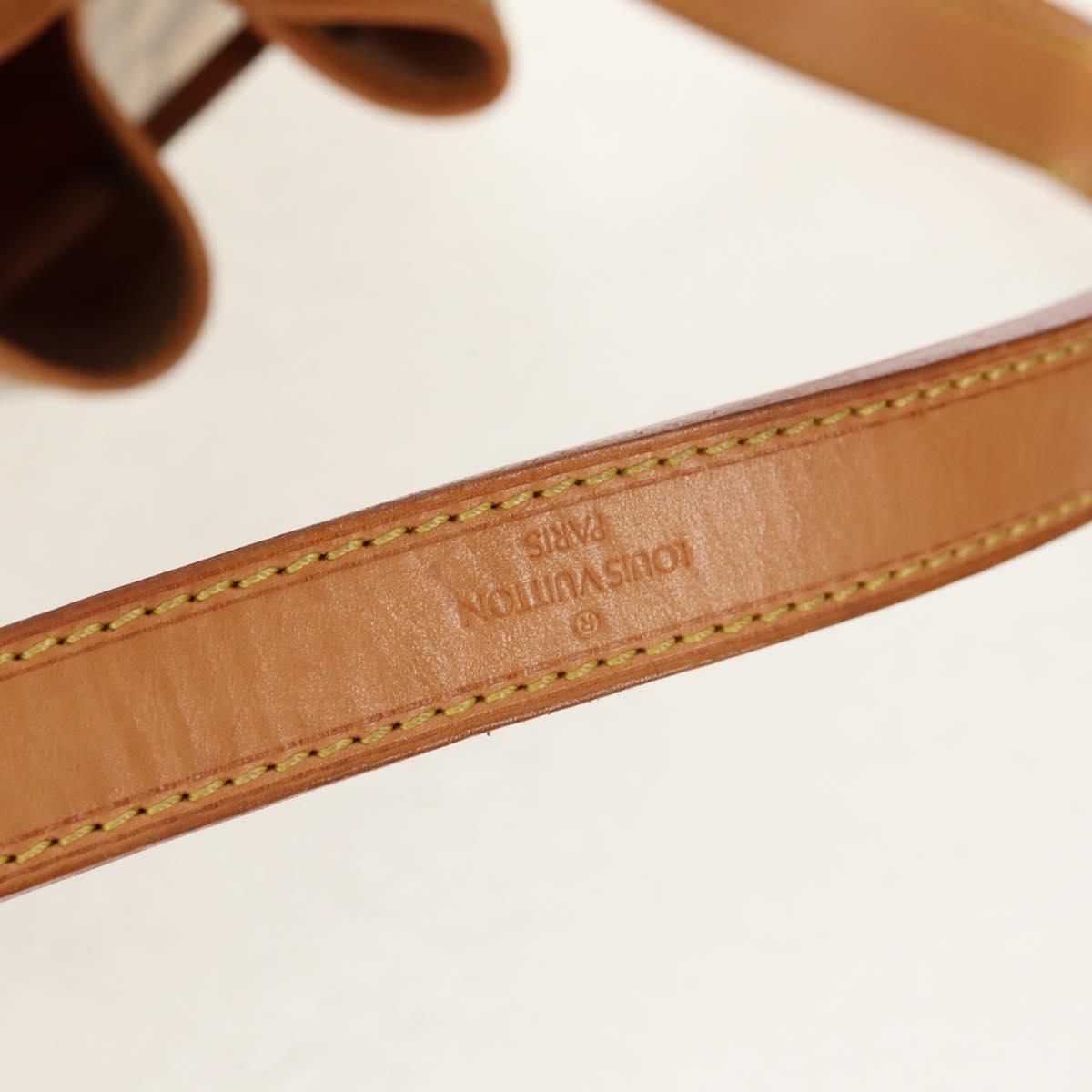 LOUIS VUITTON Damier Azur Noe Shoulder Bag N42222 LV Auth 138518V