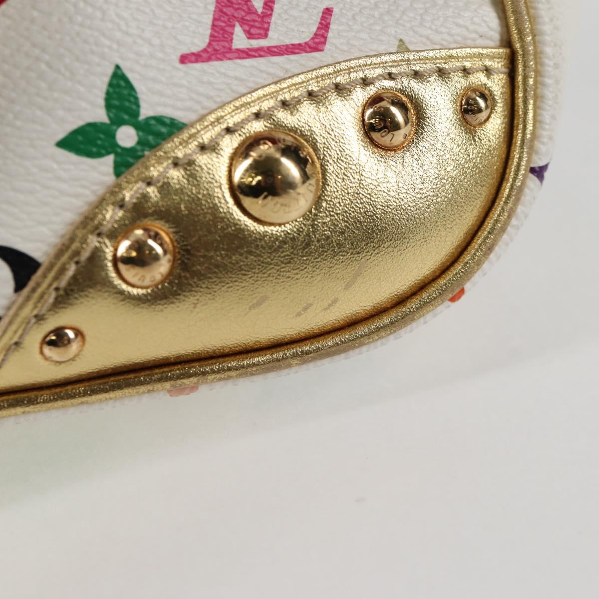 LOUIS VUITTON Monogram Multicolor Marilyn Shoulder Bag White M40206 Auth 138531A