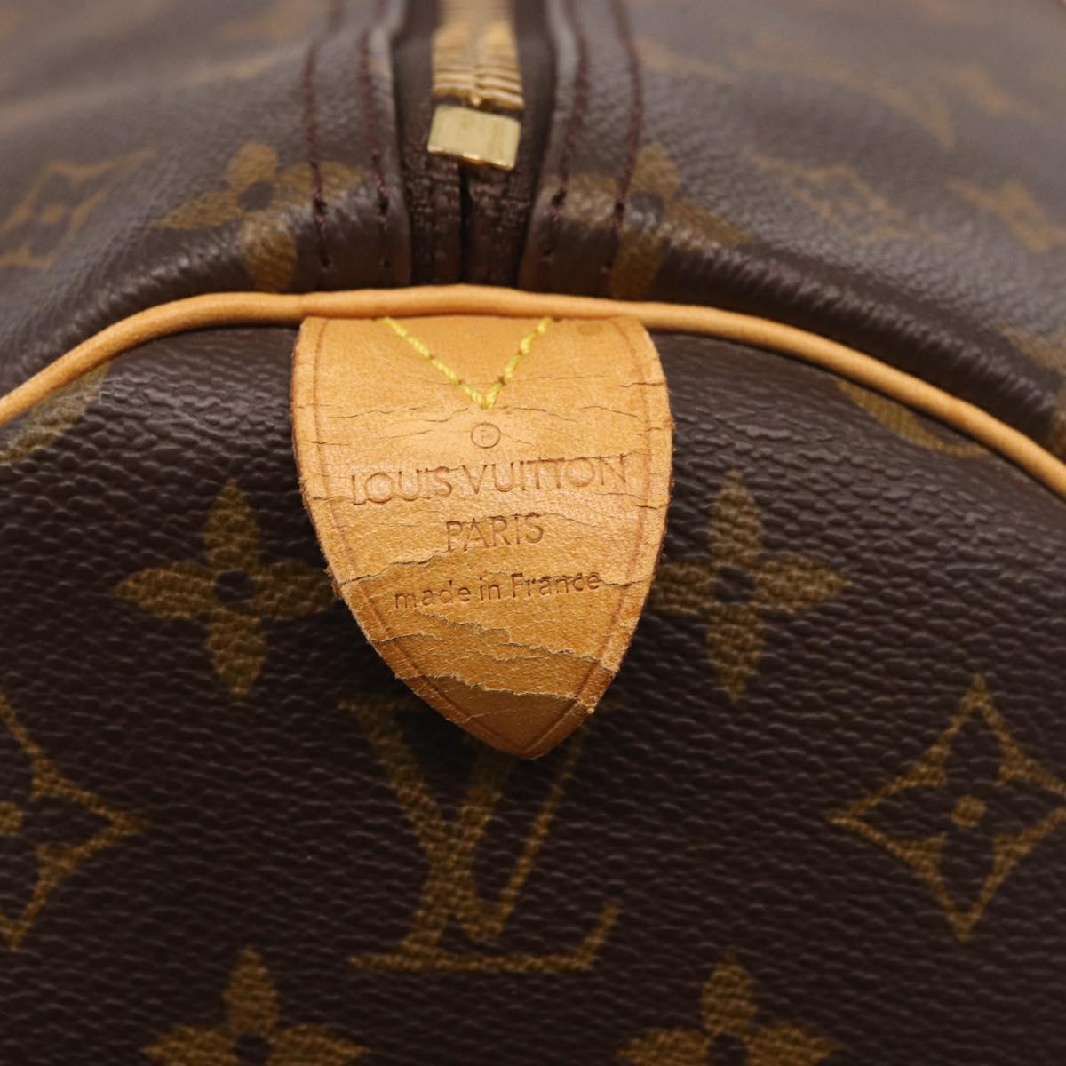 LOUIS VUITTON Monogram Keepall 60 Boston Bag M41422 LV Auth 138580