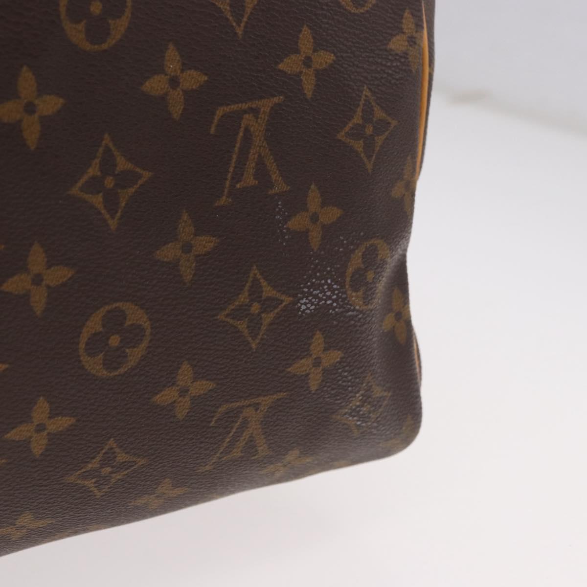 LOUIS VUITTON Monogram Keepall 60 Boston Bag M41422 LV Auth 138580