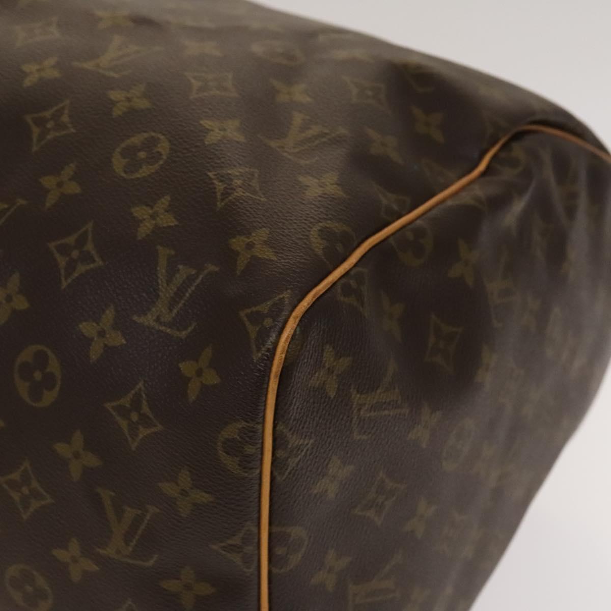 LOUIS VUITTON Monogram Keepall 55 Boston Bag M41424 LV Auth 138586