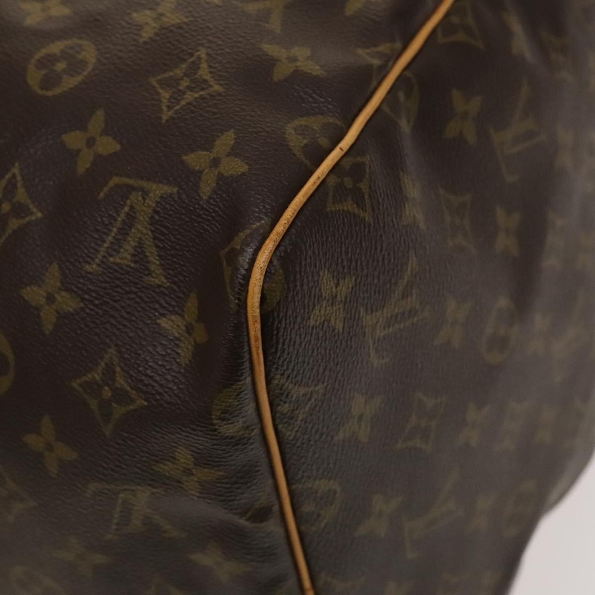 LOUIS VUITTON Monogram Keepall 55 Boston Bag M41424 LV Auth 138586