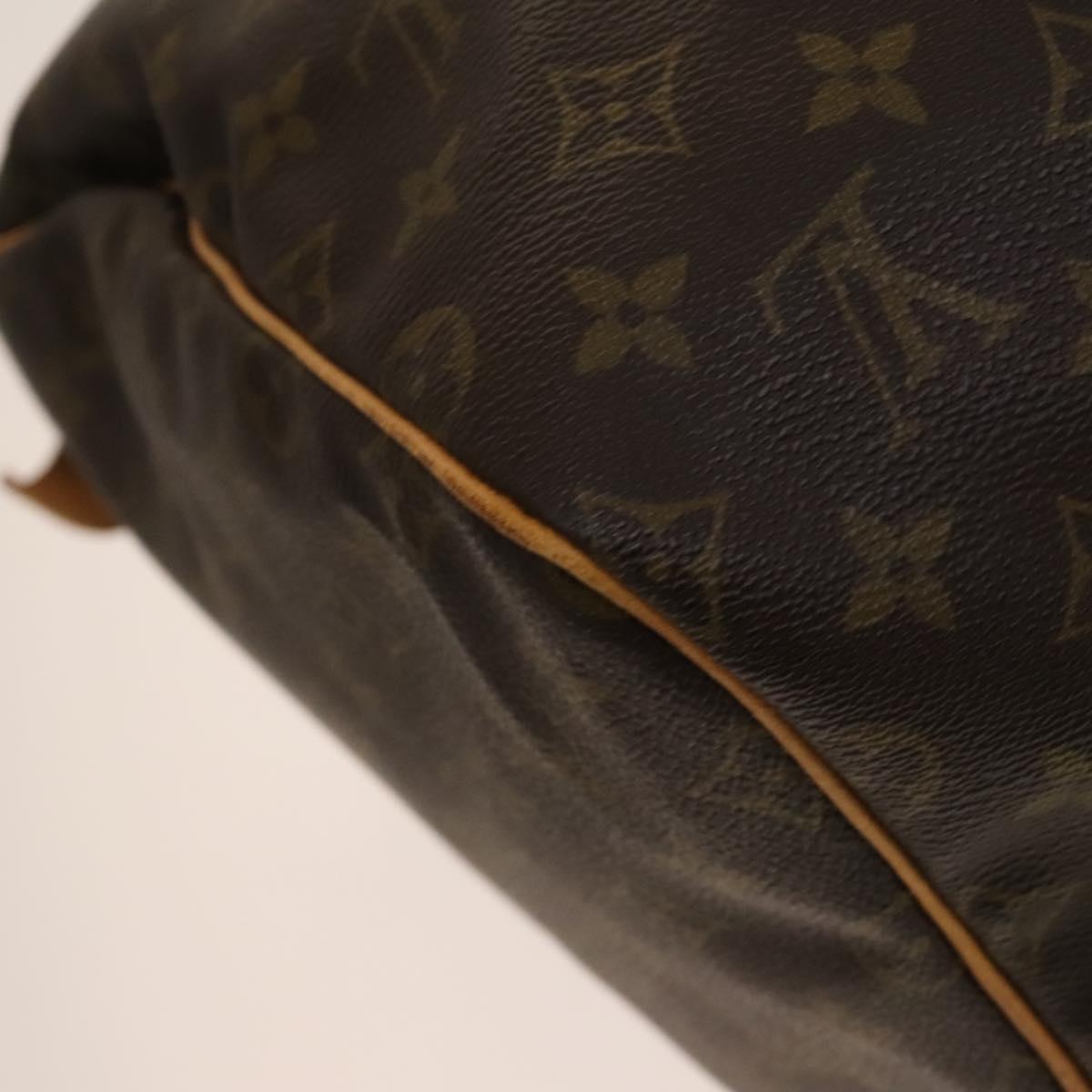 LOUIS VUITTON Monogram Keepall 55 Boston Bag M41424 LV Auth 138586