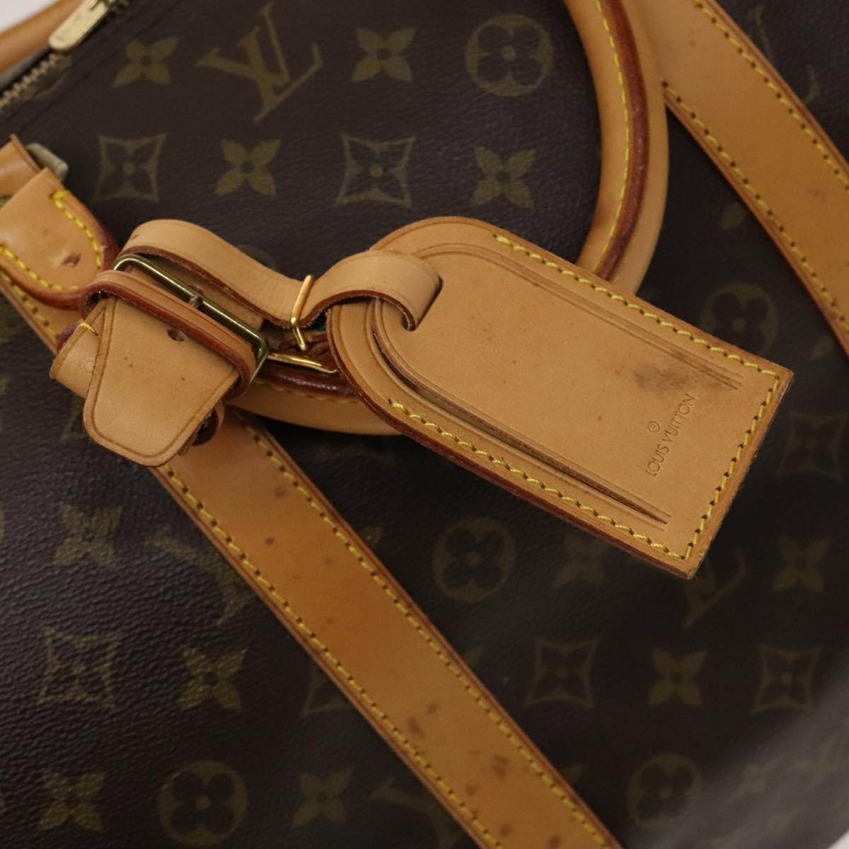 LOUIS VUITTON Monogram Keepall 55 Boston Bag M41424 LV Auth 138586