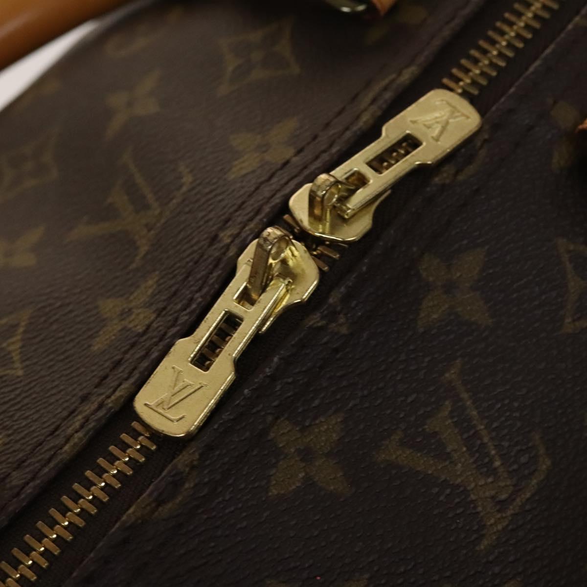 LOUIS VUITTON Monogram Keepall 55 Boston Bag M41424 LV Auth 138586