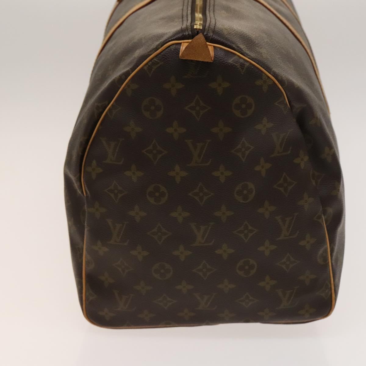 LOUIS VUITTON Monogram Keepall 55 Boston Bag M41424 LV Auth 138586