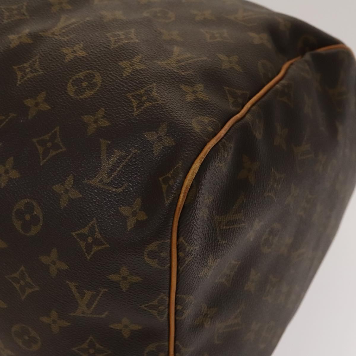 LOUIS VUITTON Monogram Keepall 55 Boston Bag M41424 LV Auth 138587