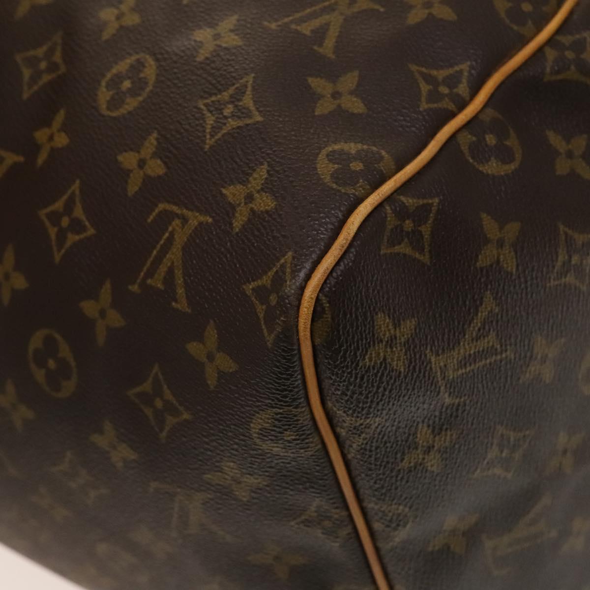LOUIS VUITTON Monogram Keepall 55 Boston Bag M41424 LV Auth 138587
