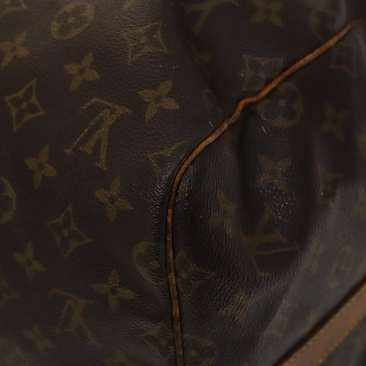 LOUIS VUITTON Monogram Keepall Bandouliere 55 Boston Bag M41414 LV Auth 138588
