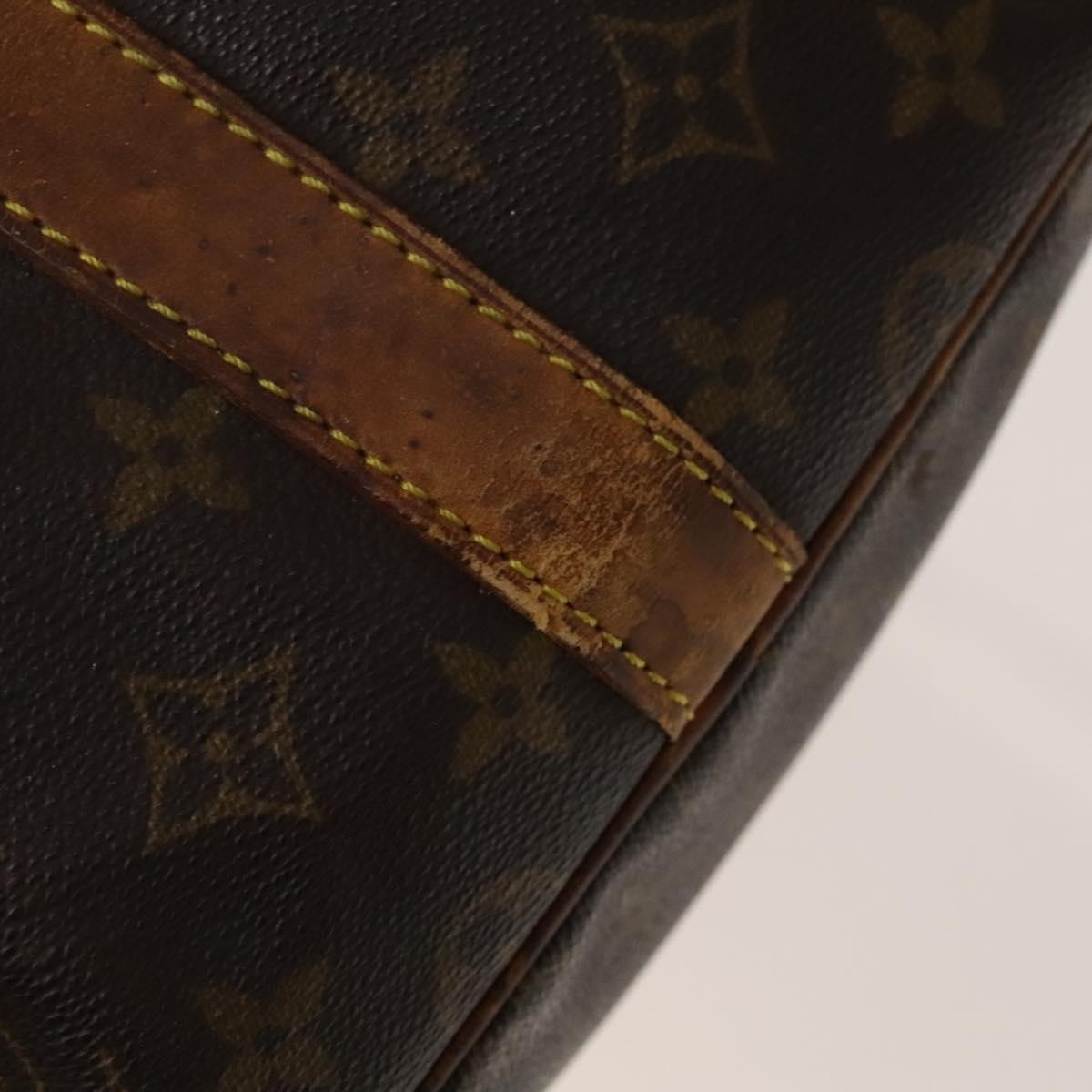 LOUIS VUITTON Monogram Keepall Bandouliere 55 Boston Bag M41414 LV Auth 138588