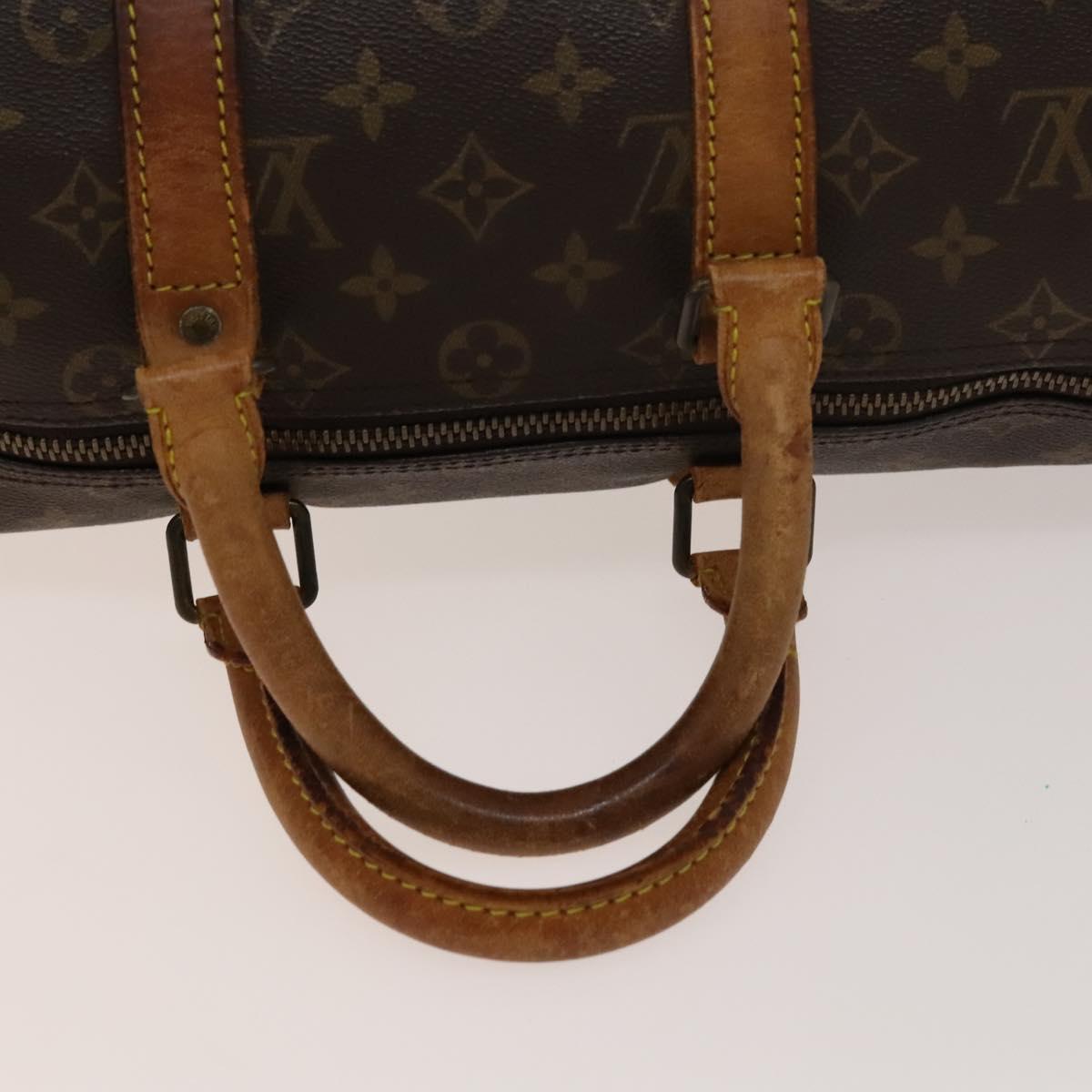 LOUIS VUITTON Monogram Keepall 45 Boston Bag M41428 LV Auth 138602