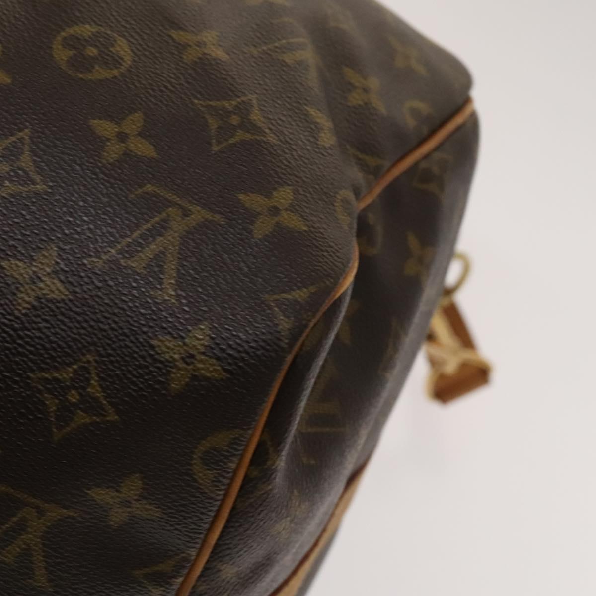 LOUIS VUITTON Monogram Keepall Bandouliere 55 Boston Bag M41414 LV Auth 138605